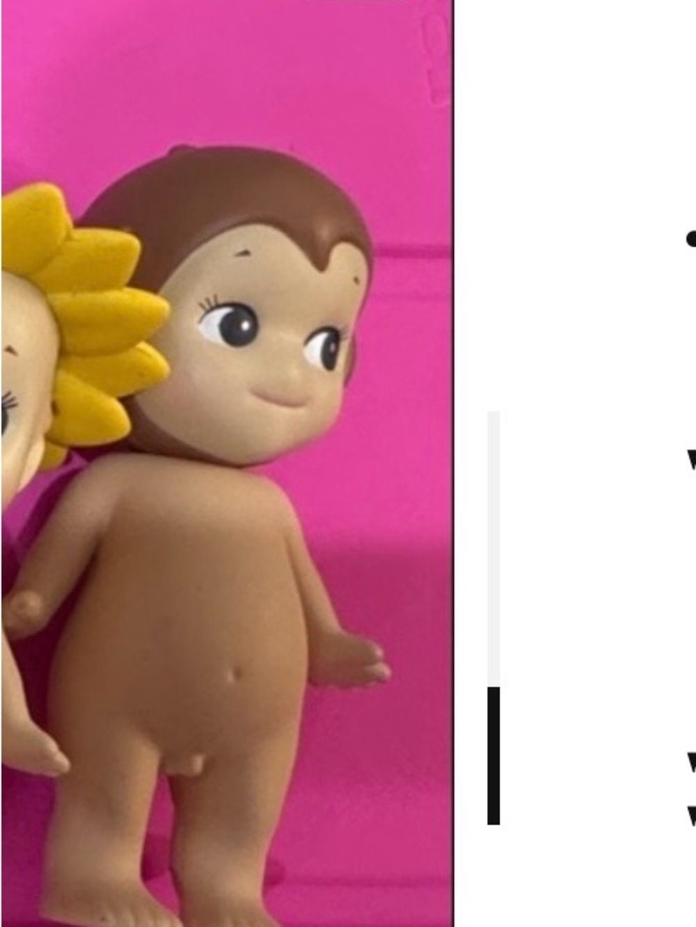 Classic Brown Monkey Vinyl Doll for Kids - Playful Figure